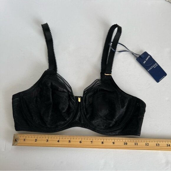Fantasie - Fusion Lace Underwire Side Support Bra - Black. Size:30D. NWT. (1857) - Picture 12 of 14
